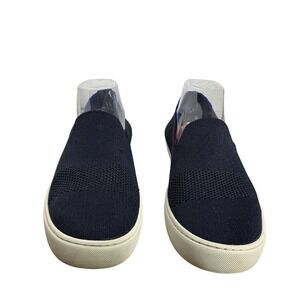 Rothys The Sneaker Navy Night Blue‎ Slip On Knit Shoes Womens 11.5